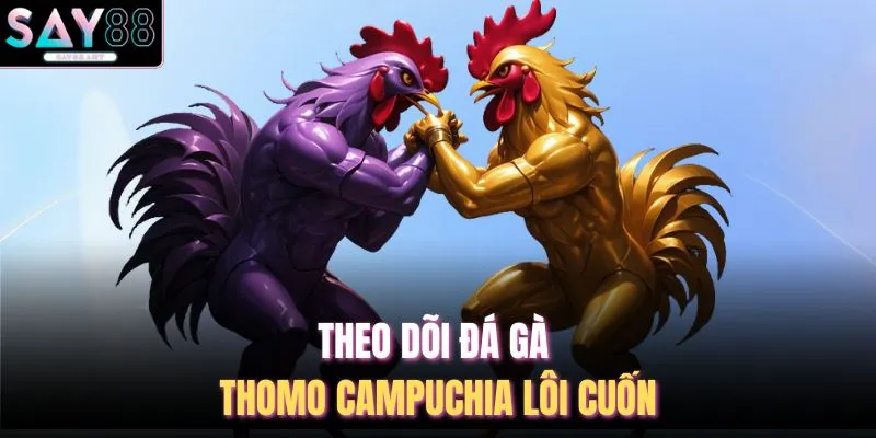 Đá Gà SAY88 2 Theo dõi đá gà Thomo Campuchia lôi cuốn